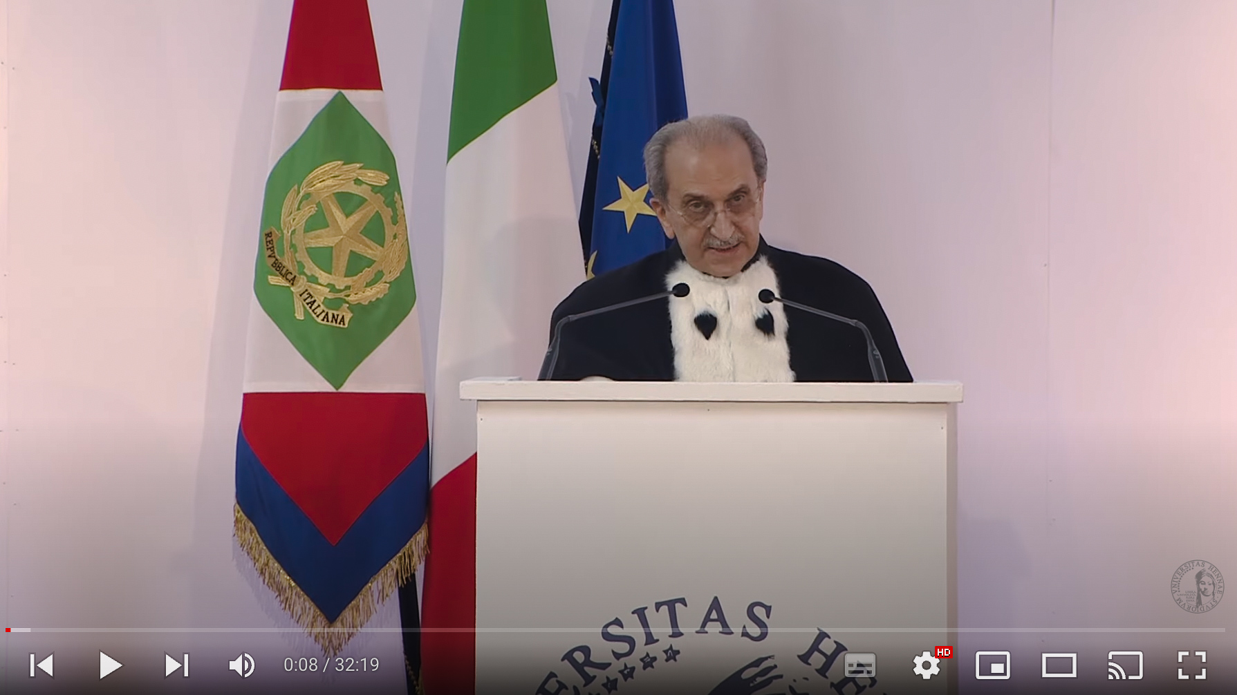 Prof. Giovanni Puglisi - Rettore dell’Università Kore di Enna